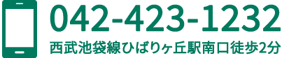 電話番号 042－423－1232